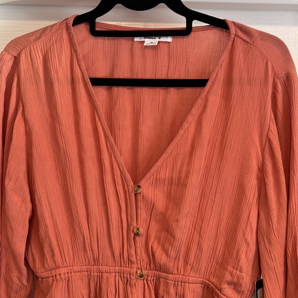 O’Neill Salmon Celine Blouse Medium - Picture 2 of 13